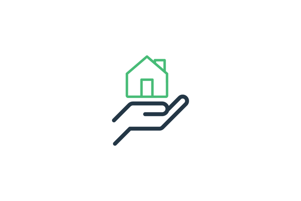 Land lease home loan icon